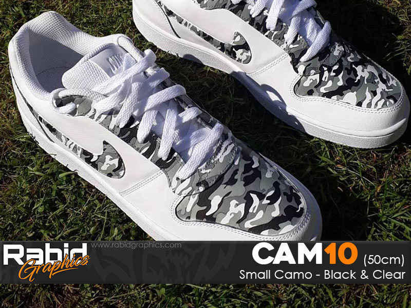 Small Camo - Black & White (50cm)