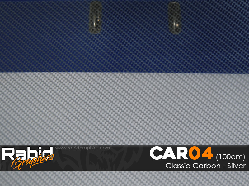 Classic Carbon - Silver (100cm)
