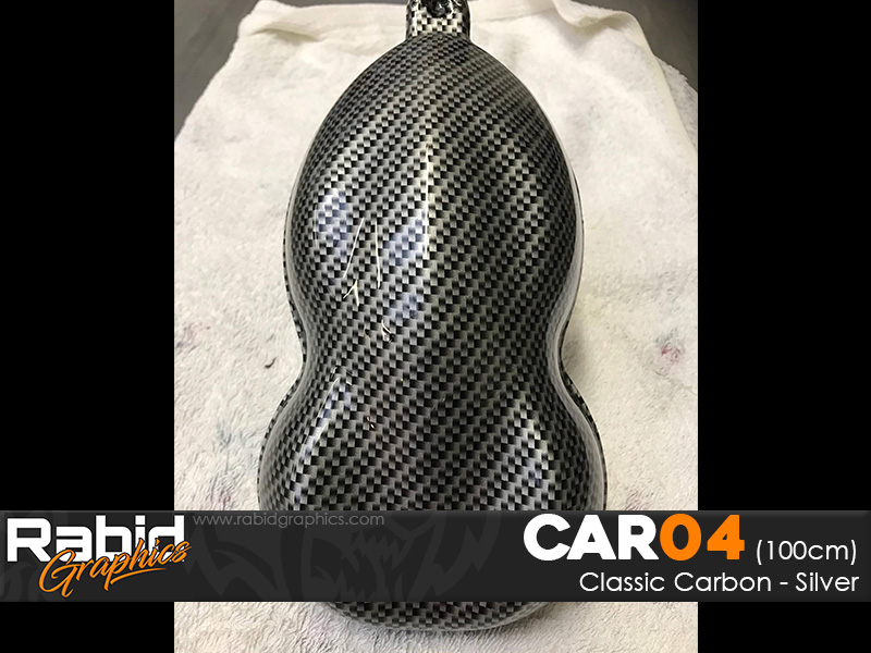 Classic Carbon - Silver (100cm)