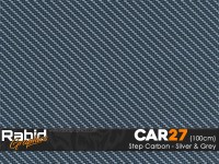 Step Carbon - Silver & Grey (100cm)