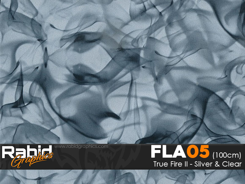 True Fire II - Silver & Clear (100cm)