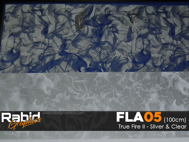 True Fire II - Silver & Clear (100cm)