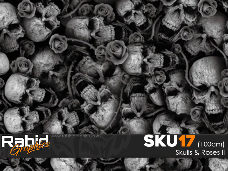 Skulls & Roses II (100cm)